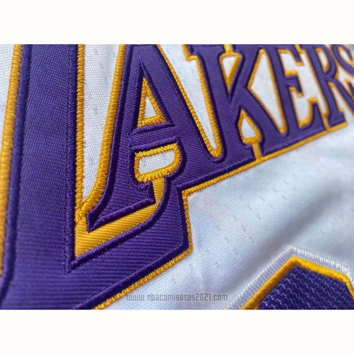 Camiseta Los Angeles Lakers Kobe Bryant #24 Blanco